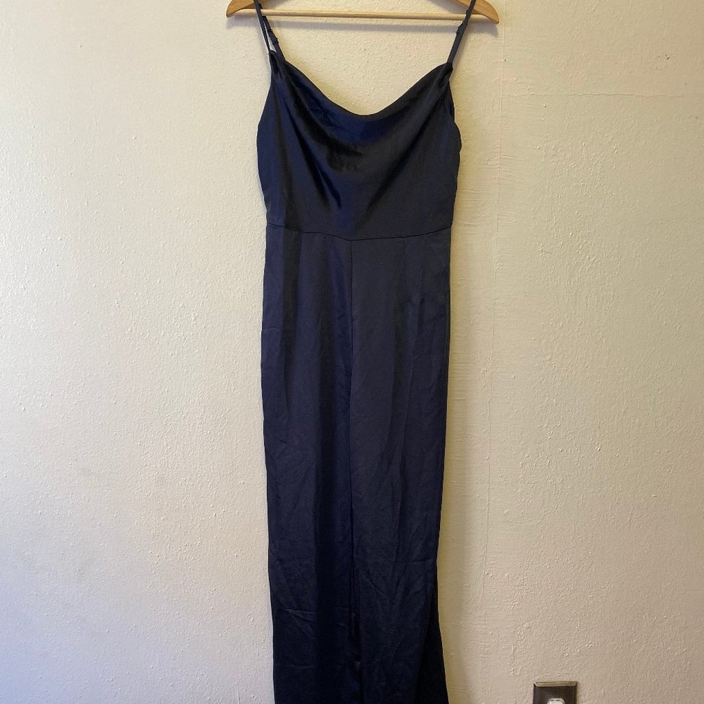 Cute Jumpsuit in Satin